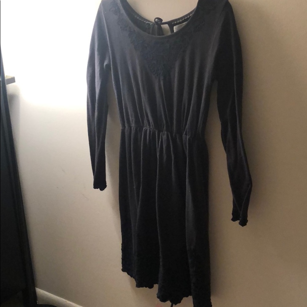 Navy blue Saturday Sunday dress Anthropologie